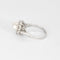 Bague 50 Bague Marguerite or blanc, perle et diamants 58 Facettes DV0846-16-50-2
