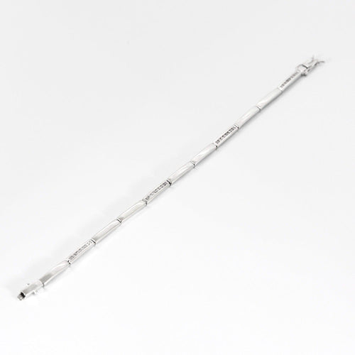 Bracelet Bracelet or blanc et diamants 58 Facettes DV0846-10