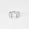 Bague 52.5 Bague or blanc et diamants 58 Facettes DV0819-5-525-3