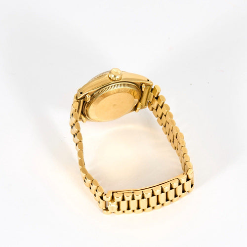 Montre ROLEX - Montre Lady Datejust en or jaune et diamants 58 Facettes DV0875-1