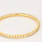 Bracelet Bracelet en or jaune maille tubogaz et diamants 58 Facettes DDV8946-1