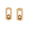 Boucles d'oreilles MESSIKA - MOVE UNO - Puces d'oreilles or jaune et diamants 58 Facettes DV0472-5