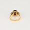 Bague 51 Bague en or jaune,  grenat almandin et diamants 58 Facettes DV0808-9-51-2
