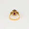 Bague 51 Bague en or jaune,  grenat almandin et diamants 58 Facettes DV0808-9-51-2