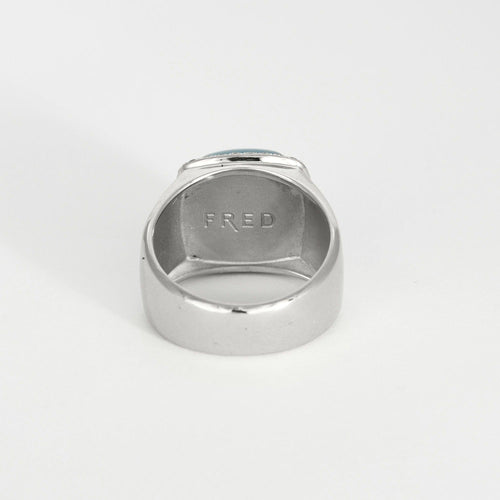 FRED - "Pain de sucre" - Or blanc, Topaze et Diamants.