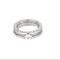 Bague 50 BULGARI - B.Zero1 - Solitaire or blanc et diamants 58 Facettes DV8685-3-50-2