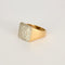Bague 56 Bague en or jaune et diamants ronds taille brillant 58 Facettes DV2429-2-56-3