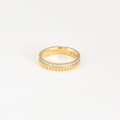 BOUCHERON - Quatre Radiant Edition - Alliance en or jaune, blanc et diamants