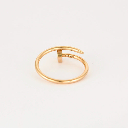 Bague 59 CARTIER - Juste un Clou - Bague en or rose 58 Facettes DV0001-2-59