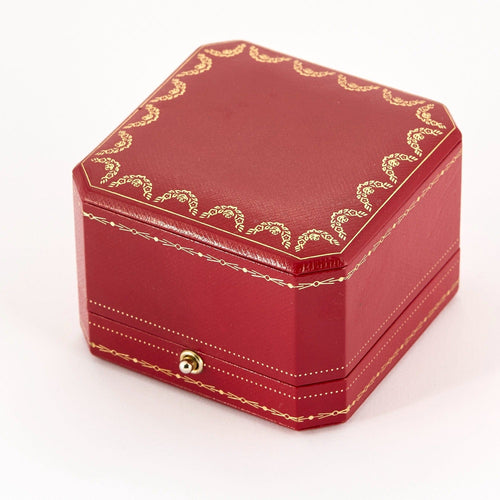 Bague 53 CARTIER - 1895 - Bague solitaire en or jaune et diamants 58 Facettes DV0859-1-53-2