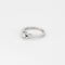 Bague 50 CARTIER - Ballerine - Solitaire en platine et diamant 58 Facettes DV2732-1-50-2