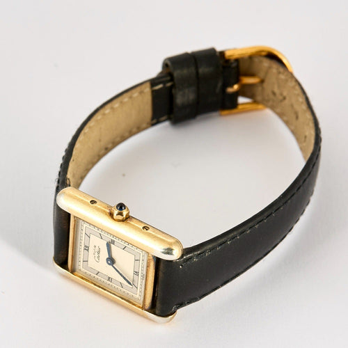 Montre CARTIER - Montre Tank "must" en vermeil 58 Facettes DV5673-4