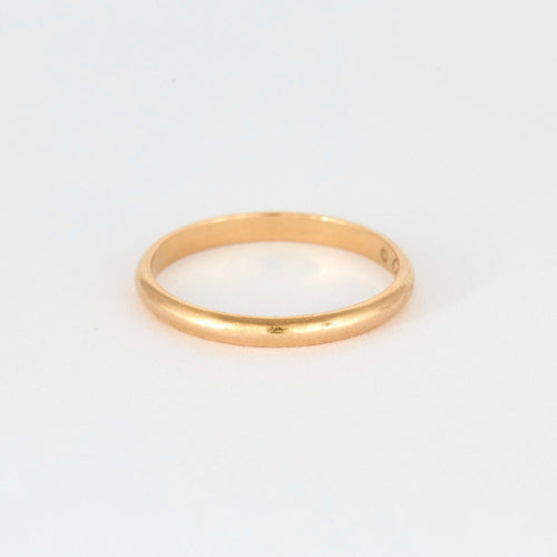 Bague 61 Cartier - 1895 - Alliance en or rose 58 Facettes DV10648-1-61