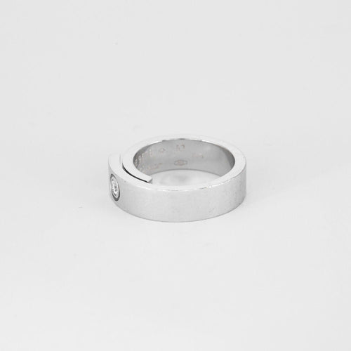 Bague 52 CARTIER - Love Anniversary - Bague or blanc et diamant 58 Facettes DV0879-1-52-1