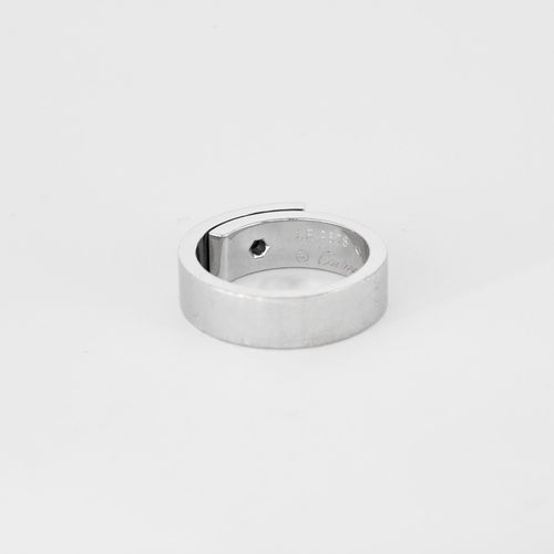 CARTIER - Love Anniversary - Bague or blanc et diamant