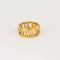Bague 51 CARTIER - Bague bandeau or jaune 58 Facettes DV9937-3