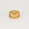 Bague 51 CARTIER - Bague bandeau or jaune 58 Facettes DV9937-3