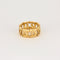 Bague 51 CARTIER - Bague bandeau or jaune 58 Facettes DV9937-3