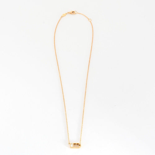 Collier NADINE GHOSN - Collier De Charge D'alimentation en or rose et diamant 58 Facettes DV3020-19