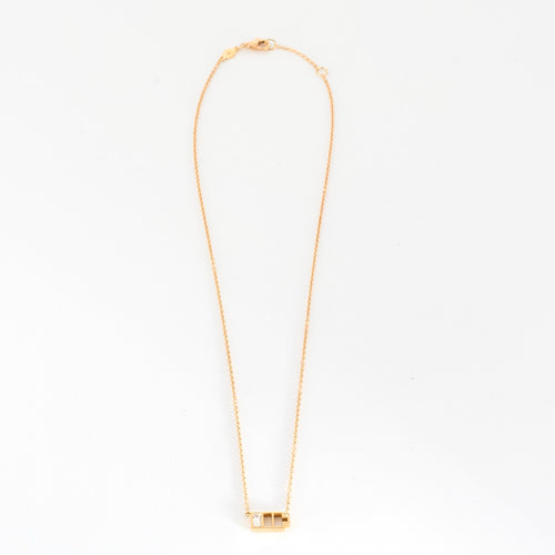 NADINE GHOSN - Collier De Charge D'alimentation en or rose et diamant