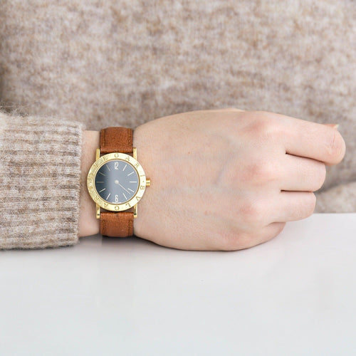 Montre BULGARI- Montre vintage en or jaune 58 Facettes DV5403-4