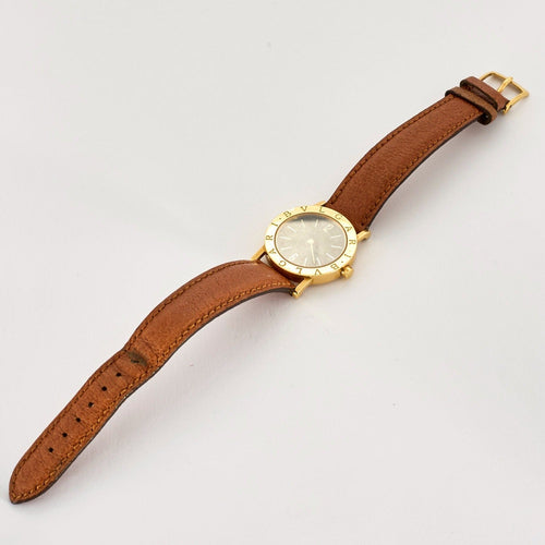 Montre BULGARI- Montre vintage en or jaune 58 Facettes DV5403-4