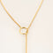 Collier GUCCI - Collier lasso Link To Love en or jaune 58 Facettes DV3020-20