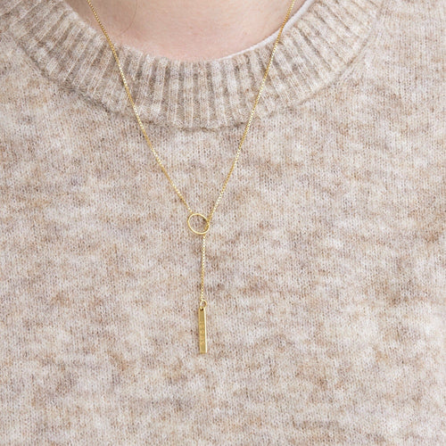 Collier GUCCI - Collier lasso Link To Love en or jaune 58 Facettes DV3020-20