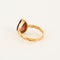 Bague 53 Bague en or rose et grenat 58 Facettes DV10005-1-53-2