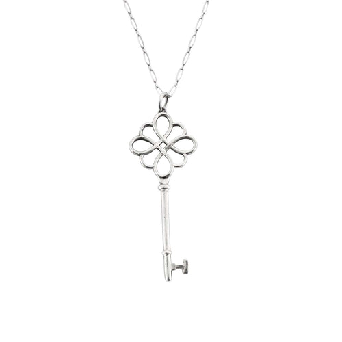 Collier TIFFANY & CO - Keys - Sautoir en argent 58 Facettes DV8614-3