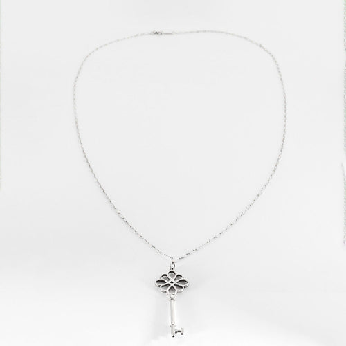 Collier TIFFANY & CO - Keys - Sautoir en argent 58 Facettes DV8614-3