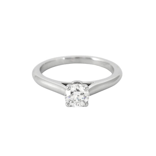 Bague 47 CARTIER - Bague Solitaire 1895 en platine et diamant 58 Facettes DV0868-1-47-2