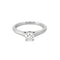 Bague 47 CARTIER - Bague Solitaire 1895 en platine et diamant 58 Facettes DV0868-1-47-2