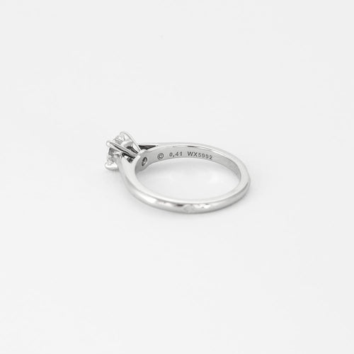 Bague 47 CARTIER - Solitaire 1895 en platine et diamant 58 Facettes DV0868-1-47-2