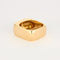 Bague 53 DINH VAN - Margot - Bague bandeau en or jaune et citrine 58 Facettes DV10776-2-53
