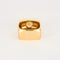 Bague 53 DINH VAN - Margot - Bague bandeau en or jaune et citrine 58 Facettes DV10776-2-53
