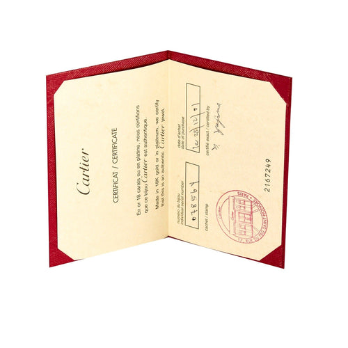 Bague 51 CARTIER - Trinity- Alliance trois ors 58 Facettes DV0839-1-51-2