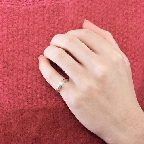 46 MAUBOUSSIN - Solitaire en or blanc et diamant 58 Facettes DV0900-1-46