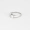 MAUBOUSSIN - Solitaire en or blanc et diamant