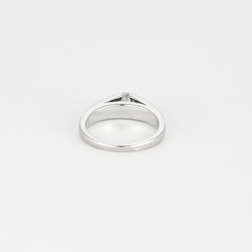 MAUBOUSSIN - Solitaire en or blanc et diamant