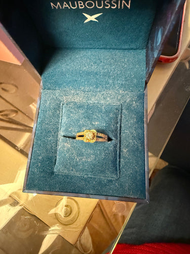 Bague MAUBOUSSIN - Chance of Love n°3 - Bague or rose et diamants 58 Facettes DV11520-3