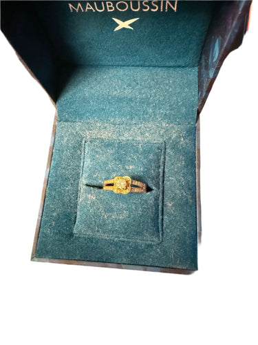 Bague MAUBOUSSIN - Chance of Love n°3 - Bague or rose et diamants 58 Facettes DV11520-3