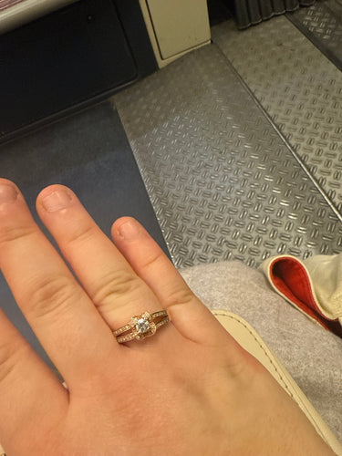 Bague MAUBOUSSIN - Chance of Love n°3 - Bague or rose et diamants 58 Facettes DV11520-3