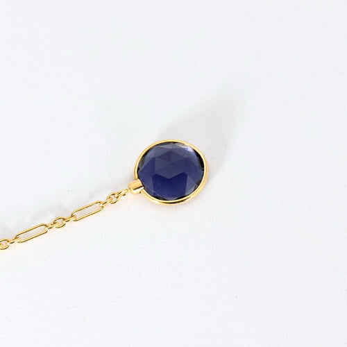 Boucles d'oreilles DIOR- Baby Couleurs- Boucles d'oreilles en or jaune, améthystes, tourmalines et iolites 58 Facettes DV10981-1