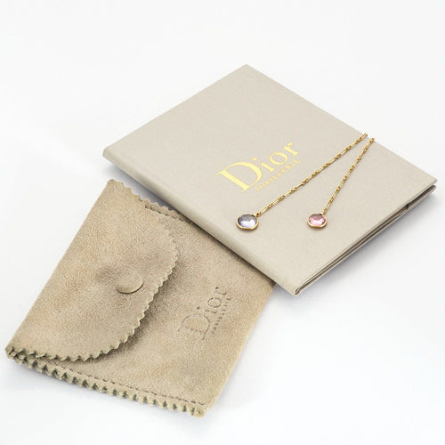 Collier DIOR - Mimioui - Collier or jaune, cordiérite et kunzite 58 Facettes DV10981-2