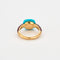 Bague 50 POMELLATO - Capri - Bague or rose, turquoise et rubis 58 Facettes DV0916-1-50-2