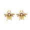 Boucles d'oreilles Boucles d'oreilles abeille, or jaune, rubis et diamants 58 Facettes DV10645-16