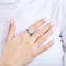 Bague 51 POMELLATO - Capri - Bague or rose, rubis et turquoise 58 Facettes DV11308-4-51-2