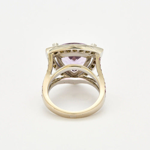 Bague 55 MAUBOUSSIN - Tellement Subtile - Bague or blanc, améthyste 58 Facettes DV0906-1-DV0882-1