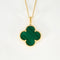Collier VAN CLEEF & ARPELS - Magic Alhambra - Sautoir or jaune et malachite 58 Facettes DV0830-16